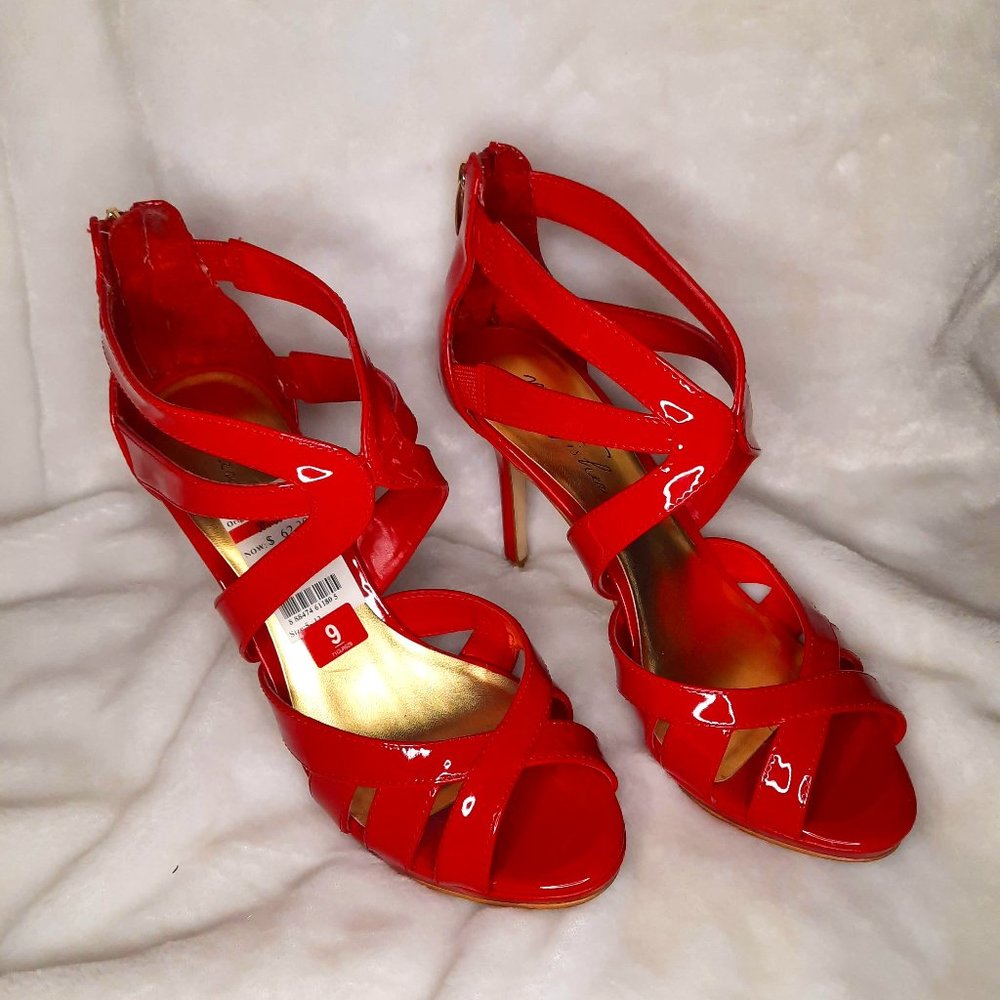 Marc Fisher ZIRO2 Red Women's High Heels
